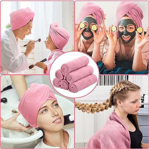 Newwiee 72 Pack Salon Towels Bleach Proof Hair Towel 18 x 30 Inch, Pink - Image 5