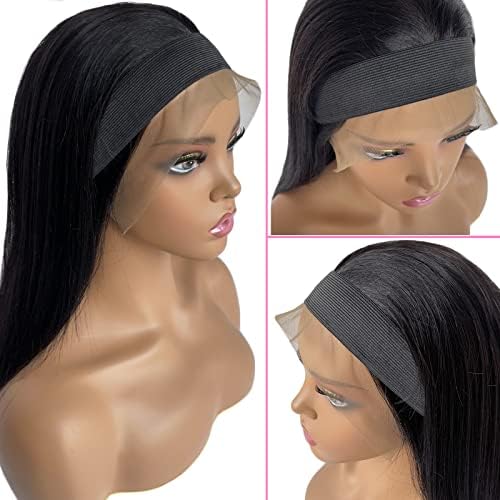 Wig Band and Lace Melting Band Set - Elastic Edge Wrap Bands to Keep Lace Front Wigs in Place and Lay Edges (5 Piece Set, Black) - Image 2