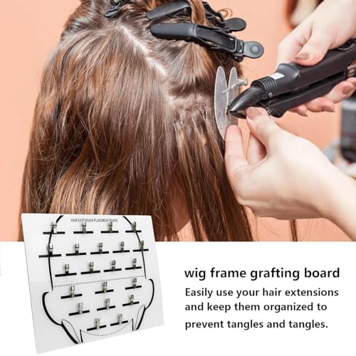 Acrylic Hair Extension Stand. Wigs Display Rack Stand - Image 4