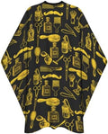 Barber Cape for Men, Professional Hair Cutting Cape for Salon Use by Unknown