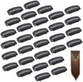 Dreamlover Wig Clips to Secure Wig, Clips for Hair Extensions, 6 Teeth, 30 Pieces by Dreamlover