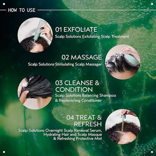 Aveda Scalp Solutions Stimulating Scalp Massager | Exfoliates, Stimulates Scalp Micro-Circulation | for All Hair Types - Image 4