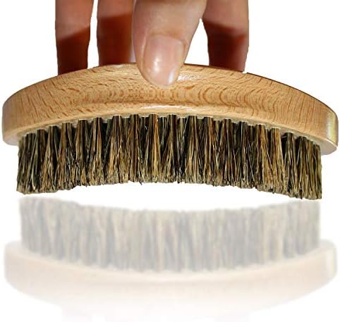 Kingston Grooming Co. Boar Bristle 360 Wave Brush for Men, Hair & Beard - Image 4