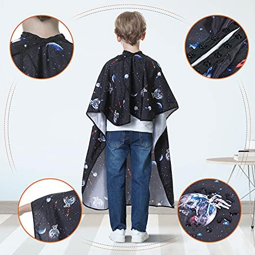 Kids Barber Cape - Professional Hair Cutting Cape,Salon Capes for Hair Stylist Shampoo Haircut Cape Barber Supplies - Image 6