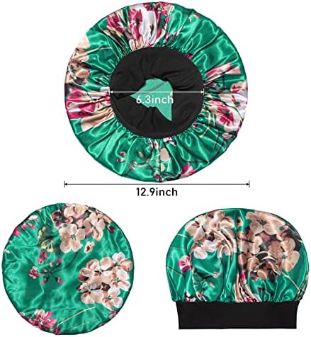 ROYBENS Satin Bonnet Hair Bonnet for Sleeping, Cute Sleep Bonnets for Women - Image 5