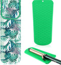 Shappy 2 Pcs Heat Resistant Curling Iron Flat Iron Travel Case,Frond by Shappy