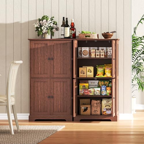 ChooChoo Bathroom Floor Cabinet with Adjustable Shelves - Image 5