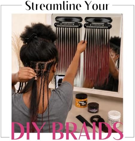 Dreamlover Hair Extension Holder for Bundles, 1 Pack, Black - Image 6