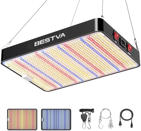 DC2000 High-Yield Indoor Plant Grow Light, Fits 3x3/3x4/3x5 ft Tents by BESTVA