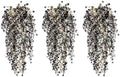 RECUTMS Black Hanging Fake Plants Artficial Vines Hanging Light Black Decor by RECUTMS