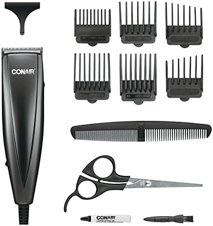 ConairMAN Hair Clippers, Simple Cut, Home Kit, 12-Piece by conair