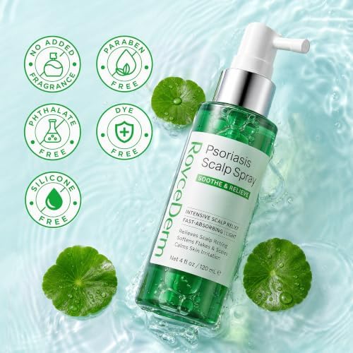 RoyceDerm Scalp Psoriasis Treatment Spray for Itch, Flaking and Scaling - Image 6