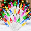 Multicolor 100 Count 20FT Christmas Mini String Lights, Incandescent White Wire Fairy Lights with UL Certified Christmas Decorations for Indoor Outdoor Yard Party Patio Home Decor by TWINGLEHOME