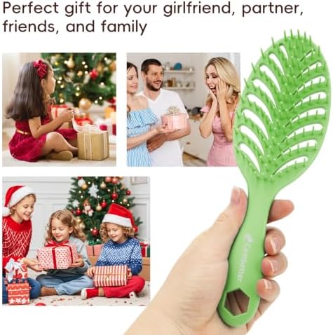 Vented Detangler Hair Brush – Fast Blow Drying, All Hair Types - Image 6