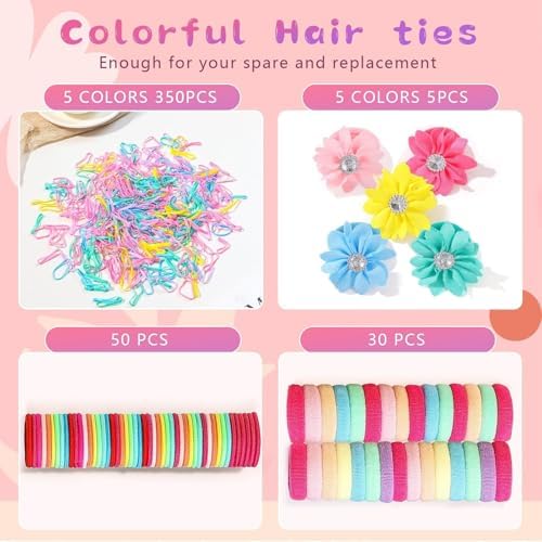 Hair Accessories Set Gifts for Toddler Kids Baby Little Girls - Image 3