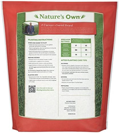 Mountain View Seeds Natures Own Sun & Shade Mix Grass Seed, 18-pounds - Image 2