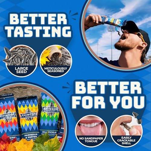 Chinook Seedery Sunflower Seeds to Eat - Cinnamon Toast - 1.5 oz, 36 Pack - Image 5
