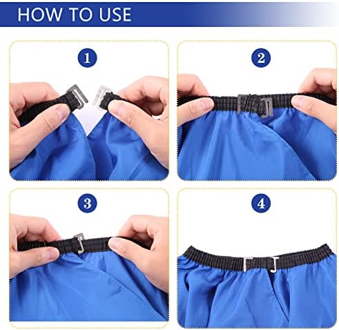 YELEGAIProfessional Salon Hair Cutting Cape,56x63 inches Large Hairdresser Cape for Haircut,Coloring,Makeup,Styling and More,(Blue) - Image 6