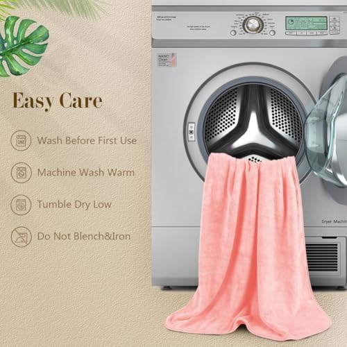 Orighty Bath Towels, Soft Feel Bath Towel, 2 Pack (27'' x 54'') - Image 6