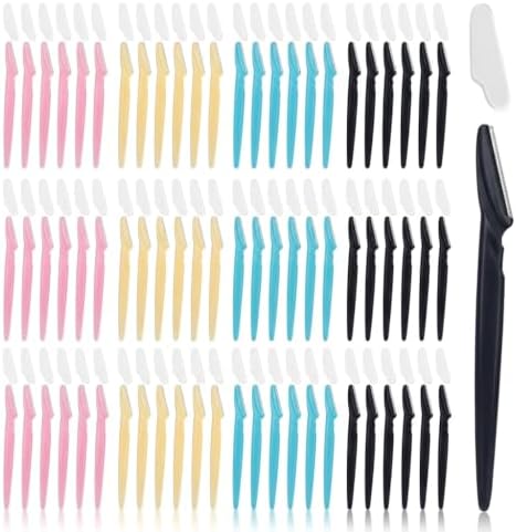 MoHern Dermaplane Razor, 60 Pcs Face Razors for Women and Men Eyebrow Razor by MoHern