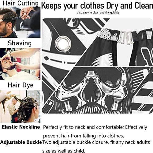 visesunny Professional Barber Cape Polyester Hair Cutting Salon Cape Apron Anti-Static Beard Bib - Image 5