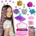 Hair Gems for Girls, Hair Bedazzler Gem Stamper Kit with Hair Glitter Patch by Aosite