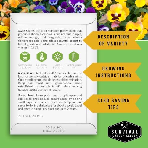 Hydroponic & Indoor Garden Seed Kit – Survival Garden Seeds - Image 2