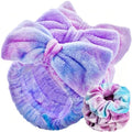 LEOBRO Purple Spa Headbands, Makeup & Skincare Headbands for Washing Face by LEOBRO