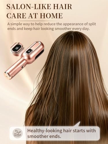 Cordless Split Ends Trimmer for Hair, Rechargeable Hair Care Tool-G - Image 6