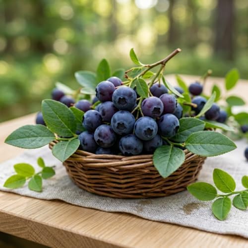 Huckleberry Live Plant, Edible Berry Plant, 3-5 Inch Tall, 4 Inch Pot - Image 7