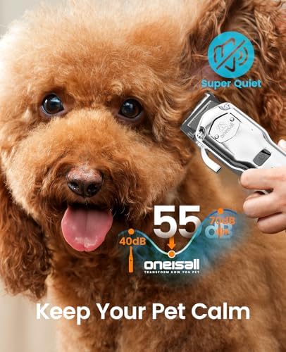oneisall Professional Dog Grooming Clippers for Thick Hair - Image 5