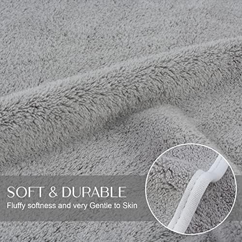KinHwa Bathroom Hand Towels, Microfiber Face Towels, 16x30 Inch, 4 Pack - Image 4