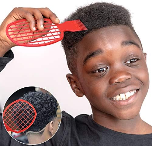2 Pieces Twist and Curl Brush Tool for Natural Coils, Afro Hair, and Twist Hair (Red) - Image 5