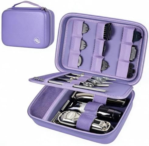 Boobowl Barber Accessories Bag for Clippers and Supplies, Hair Clipper Box by BOOBOWL
