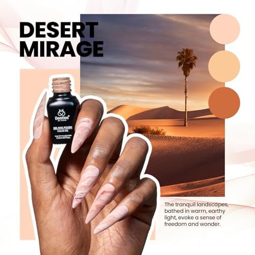 Beetles Gel Nail Polish Kit with U V Light and Nail Tips -86Pcs 45 Colors - Image 5