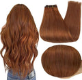Full Shine Invisible Weft Hair Extensions Human Hair Sew In 16 Inch 105g by FullShine