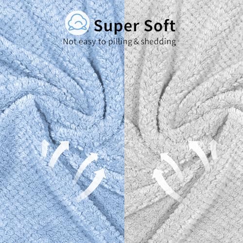 my novel things Large Microfiber Hair Towel for Women Long Curly Hair 2PK - Image 6