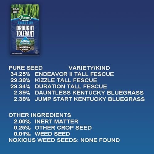 Scotts Grass Seed Drought Tolerant Mix, 10 lbs. - Image 2