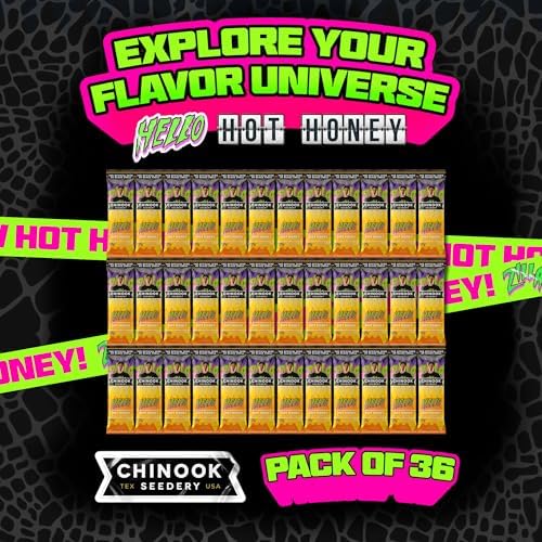Chinook Seedery Sunflower Seeds to Eat - Hot Honey - 1.5 oz, 36 Pack - Image 2