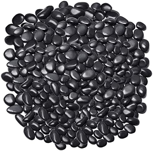 Pebbles for Indoor Plants,Virekm River Rocks,Decorative Ornamental Pebbles by VIREKM