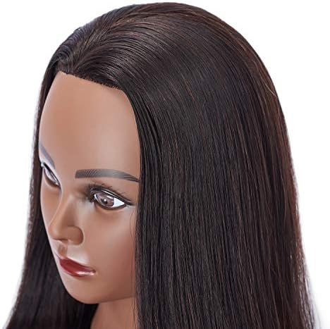 Hairingrid Mannequin Head 20"-22" 100% Human Hair Training Manikin Head - Image 3