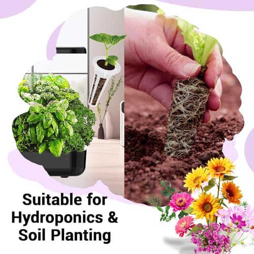 Flower Seed Pods for All Hydroponics Growing System, 8 Pods with 600+ Seeds of Marigold, Zinnia, Cosmos, Dwarf Sunflower, Morning Glory and Daisy - Image 4