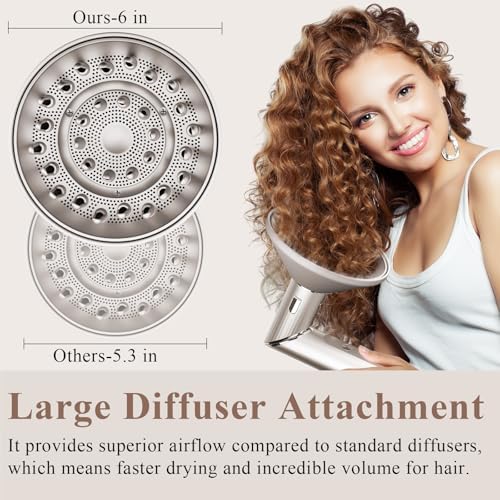 Large Diffuser Attachment for Shark FlexStyle, Upgraded Bigger - Image 2