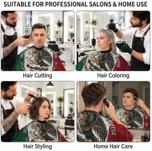 Barber Cape for Men, Professional Hair Cutting Cape for Salon Use - Image 7