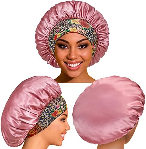 Satin Bonnet Hair Bonnet for Sleeping, Sleep Bonnets for Women - Image 2