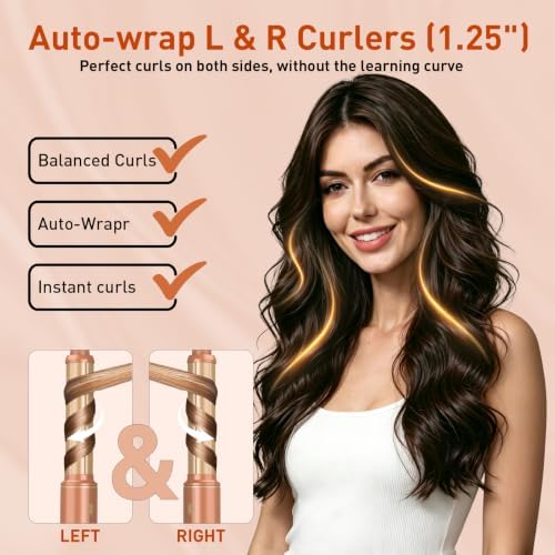 Mythsight StyleVibe 6-in-1 Air Styler with Hair Dryer & Auto-Wrap Curlers - Image 5
