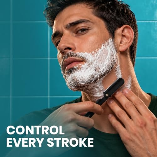 Utopia Care Barber Straight Razor for Men- 100pc Blades Straight Edge Razor - Image 4