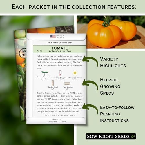 Sow Right Seeds - Rare Exotic Vegetable Seed Collection for Planting Garden - Image 2