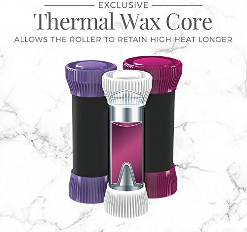 Remington Ionic Conditioning Hair Setter, 20 Velvet Rollers, 6 Large (1¼”), 10 Medium (1"), 4 Small (¾”), Blowout Style Hair Curlers (Pack of 2) - Image 6