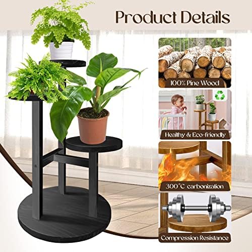 GEEBOBO 3 Tier Plant Stand Indoor - Image 4